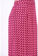Skirt Yas Yasamanda Pink/Red